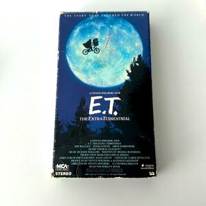 E.T. VHS